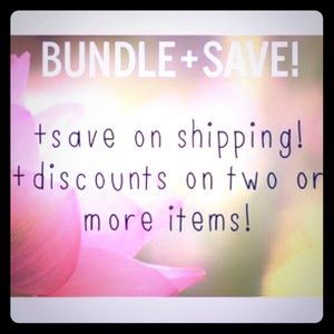 Bundle and save. Only pay shipping once up to 5lbs